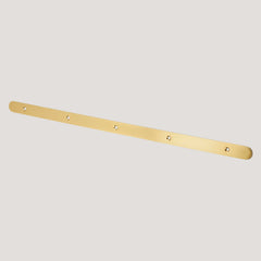 Plank Hardware Accessories ELNA 5 Hook Backplate - Brass