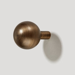 Plank Hardware Accessories HALLEY Sphere Hook - Antique Brass