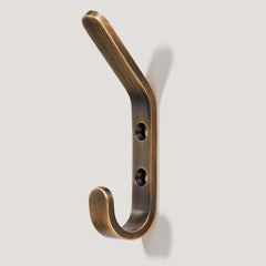 Plank Hardware Accessories HOFFMAN Tapered Top Hook - Antique Brass