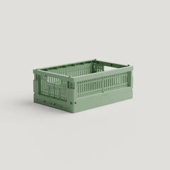 Plank Hardware Accessories Mini Recycled Foldable MADE CRATE - Green Bean