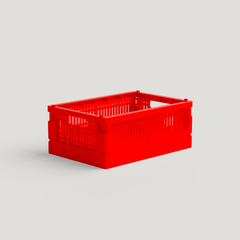 Plank Hardware Accessories Recycled MADE CRATE - Bright Red