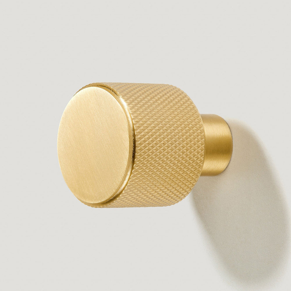 REVILL Knurled Button Hook - Brass