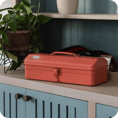 Plank Hardware Accessories TOYO Steel Tool Box - Coral