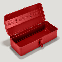 Plank Hardware Accessories TOYO Steel Tool Box - Red