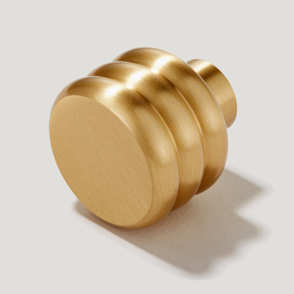 ALVA Tubular Knob - Brass