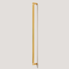 Plank Hardware Cabinetry 420mm (365mm CC) BECKER D Bar Handle - Brass