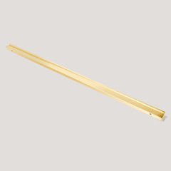 Plank Hardware Cabinetry 420mm (375mm CC) BLAKE Closet Bar Handle - Brass