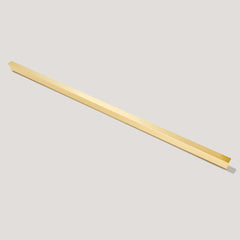 Plank Hardware Cabinetry 420mm (375mm CC) BLAKE Closet Bar Handle - Brass