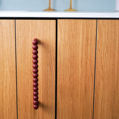 Plank Hardware Cabinetry BOBBIN D-Bar Handle - Burgundy