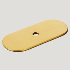 Plank Hardware Cabinetry COHEN Backplate - Brass