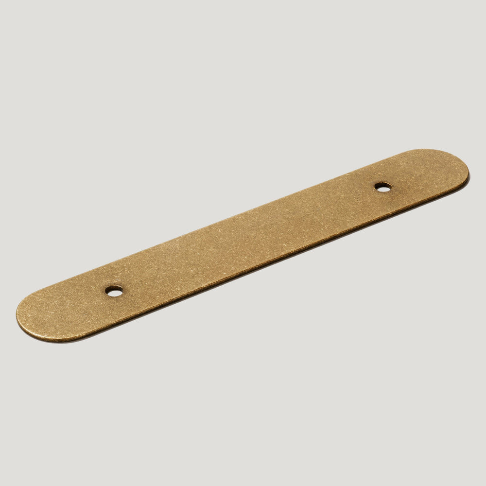 COHEN Handle Backplate - Aged Brass