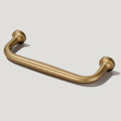 Plank Hardware Cabinetry GRAYSON Handle - Aged Brass