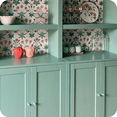 Plank Hardware Cabinetry HUBBLE Tapered Knob - Sage Green