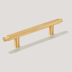 Plank Hardware Cabinetry KEPLER Knurled T-Bar Handle - Brass