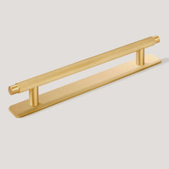 Plank Hardware Cabinetry KEPLER Knurled T-Bar Handle - Brass