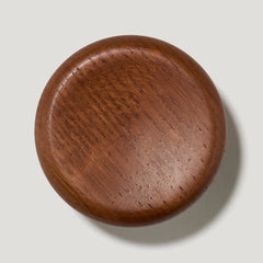 Plank Hardware Cabinetry NORA Round Knob - Dark Stain Oak