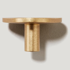 Plank Hardware Cabinetry PEBBLE Knob - Aged Brass