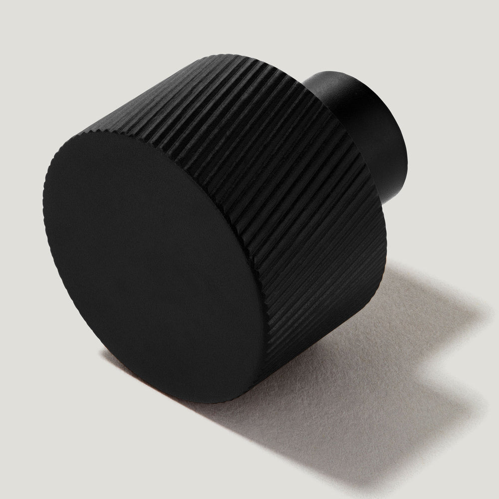 SWIFT Swirled Knob - Black