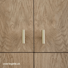 Plank Hardware Cabinetry WATT Single T Handle - Brass