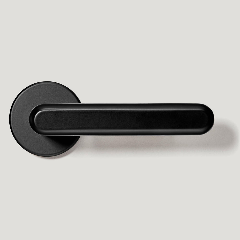 PLANE Door Lever Handle - Black