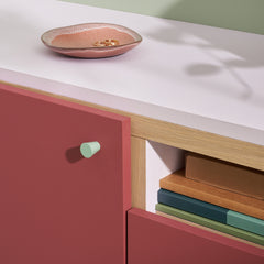 Plank Hardware Handles & Knobs HUBBLE Tapered Knob - Sage Green