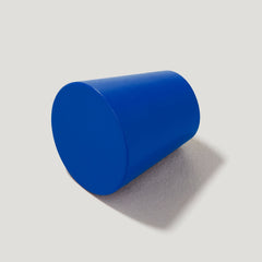 Plank Hardware Hidden HUBBLE Tapered Knob - Cobalt Blue