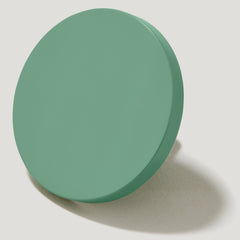 Plank Hardware Hidden LOVELL Circular Knob - Sage Green