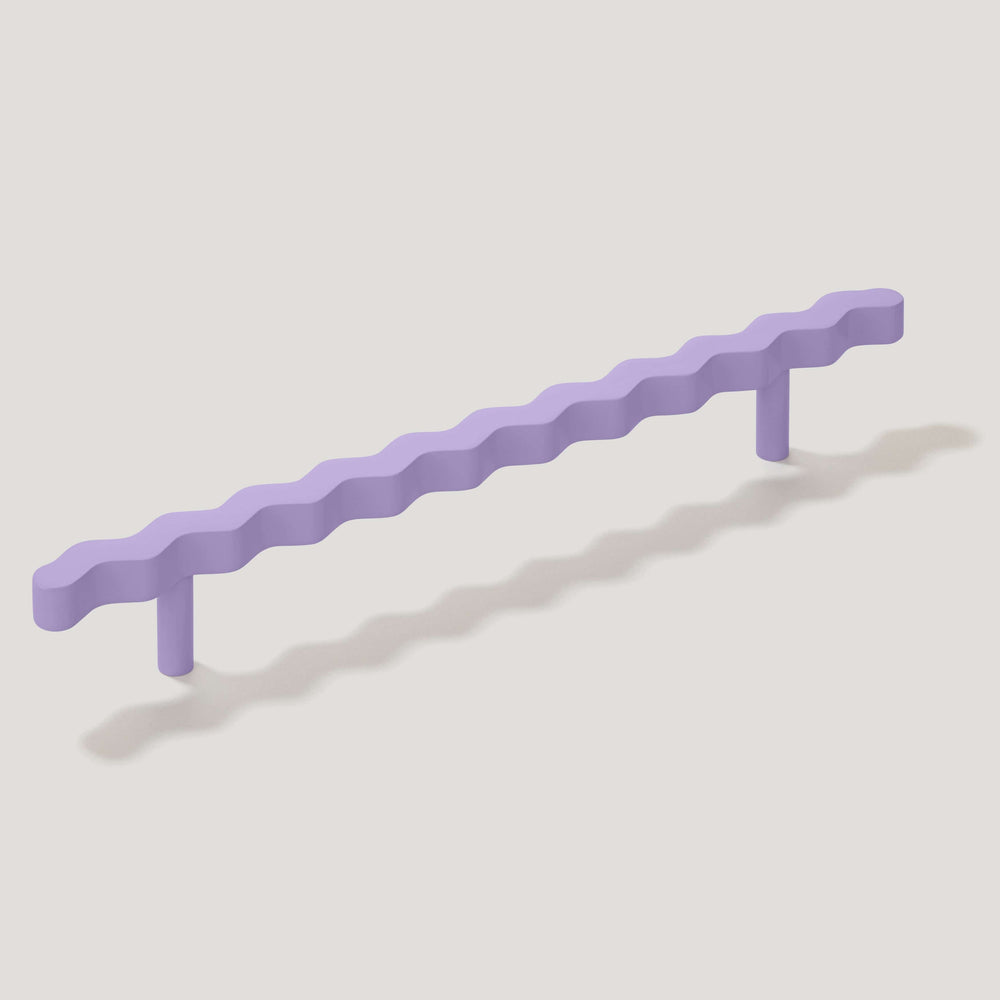 SQUIGGLE T-Bar Handle  - Soft Lilac