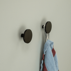 Plank Hardware Hooks LOVELL Circular Hook - Black