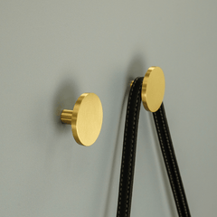 Plank Hardware Hooks LOVELL Circular Hook - Brass