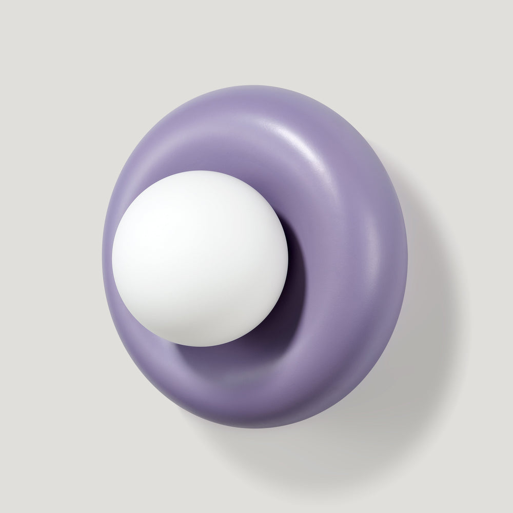 NOVI Ceramic Wall Light - Lilac