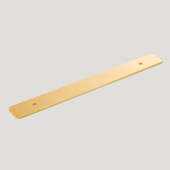 PLANK Hardware Backplates 160mm (96mm screw w) DERRY Handle Backplate - Brass