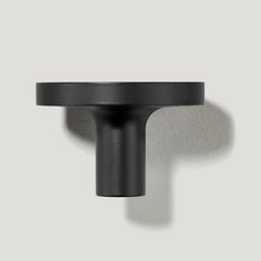 Plank Hardware CAVE Round Knob - Black