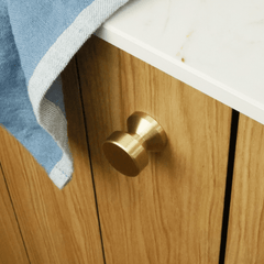 Plank Hardware Handles & Knobs FELIX Round Knob - Brass