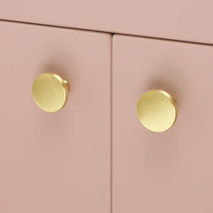 Plank Hardware Handles & Knobs LOVELL Circular Knob - Brass