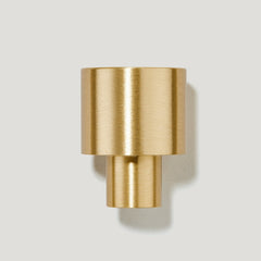 Plank Hardware Handles & Knobs MAXWELL Button Knob - Brass