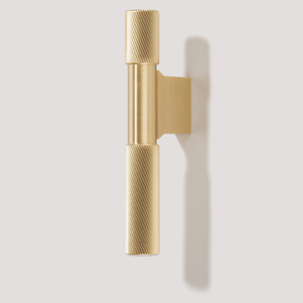 SCOTT Swirled Handle - Brass