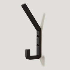 Plank Hardware Hooks LEVI Square Hook - Black - 120mm